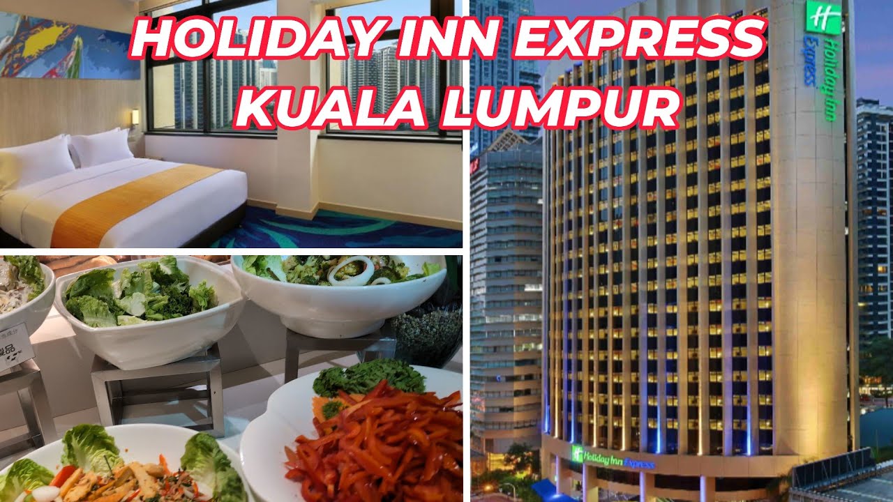 Экскурсия по номерам отеля Holiday Inn Express в Куала-Лумпуре, Малайзия | Завтрак «шведский стол»