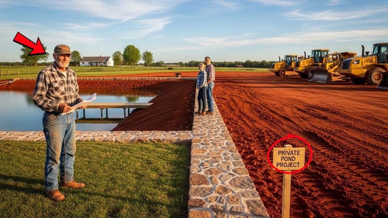 They Dug a Pond on My land – So I Brought an Earth Moving Company