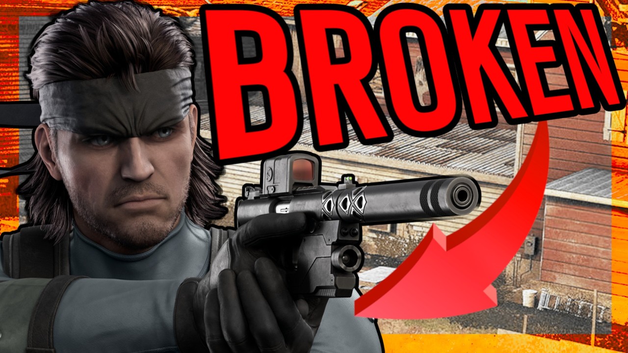 Solid Snake Absolute Breaks Rainbow Six Siege