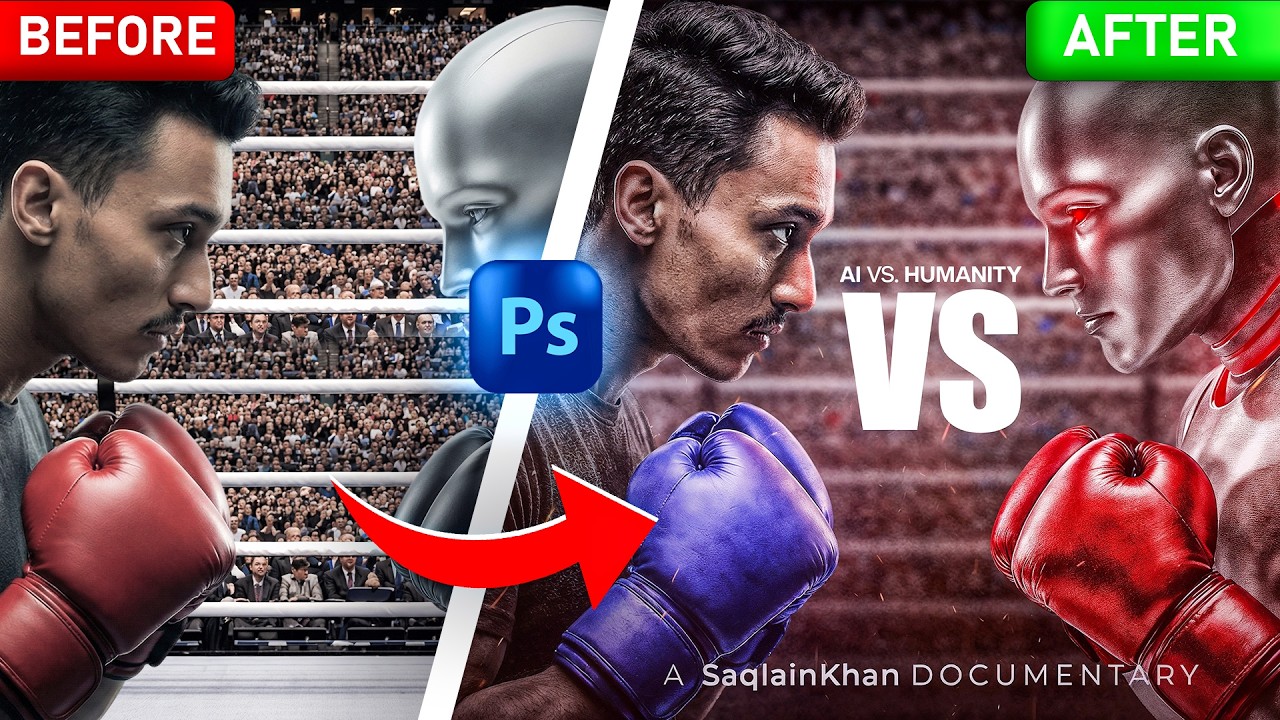 How i made Thumbnail for @The_SaqlainKhan