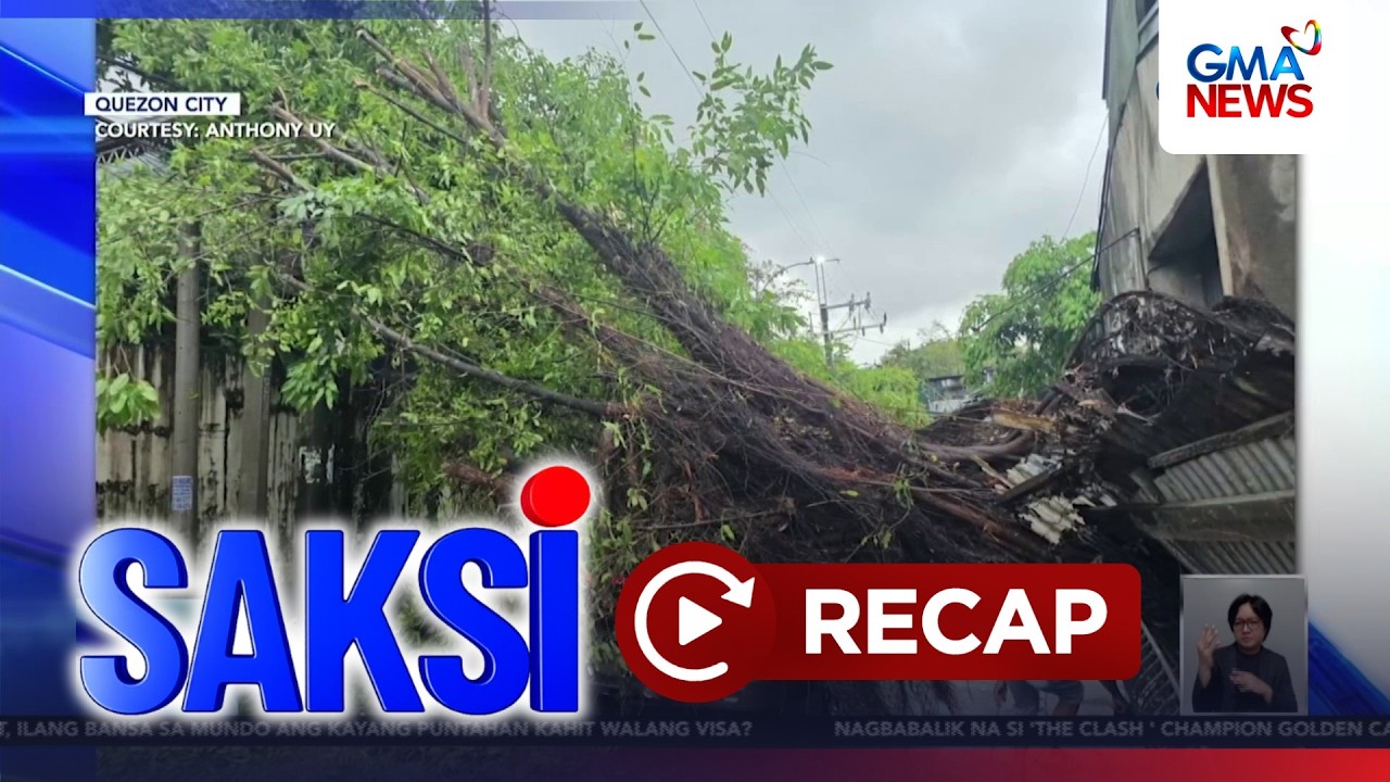 Saksi: (Part 1) Weekend weather; Baha sa Metro Manila; 15 patay sa landslide sa 2 lugar