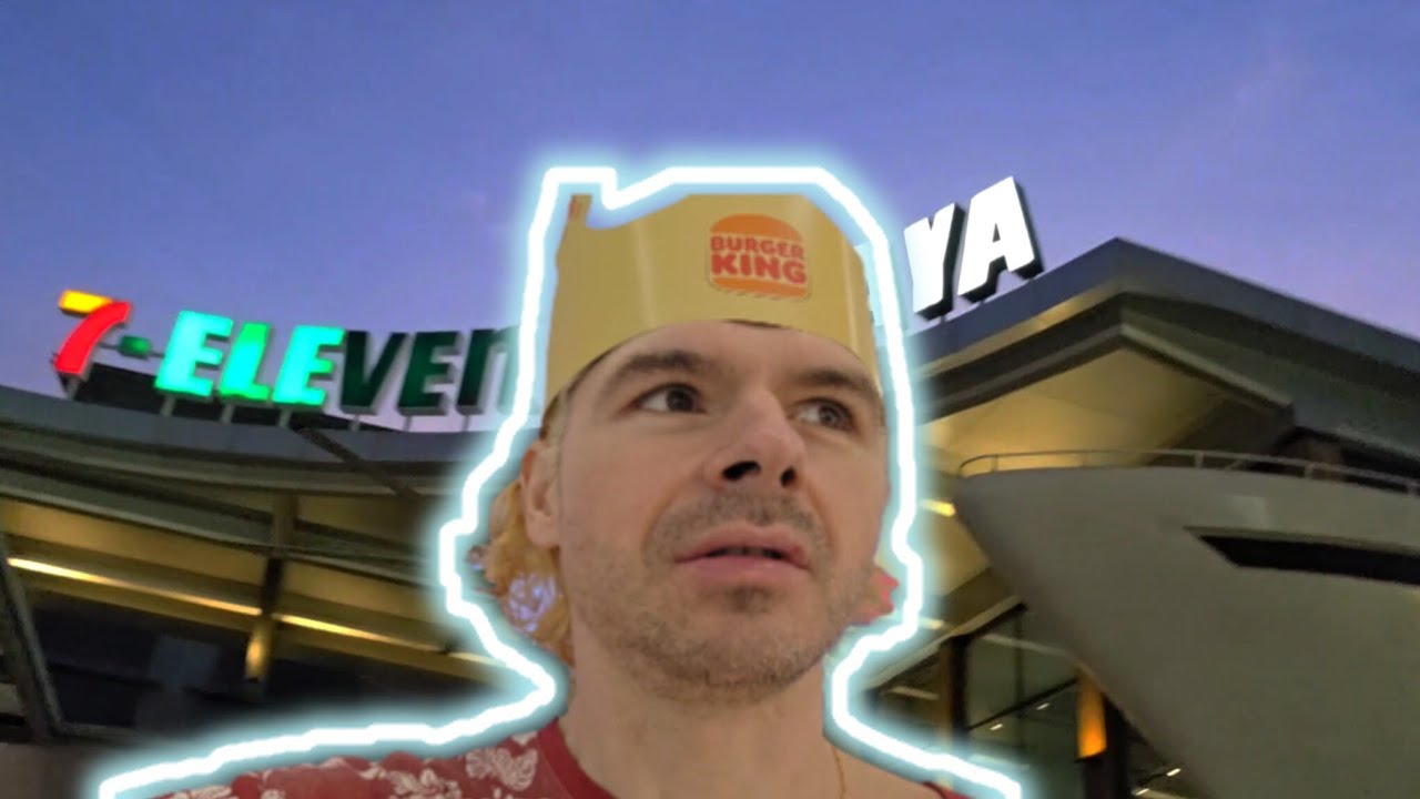 Посетил Бургер кинг в Паттайе и самый большой seven eleven 