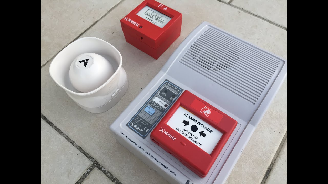 Alarme incendie - Type 4 NUGELEC Présentation & Essai