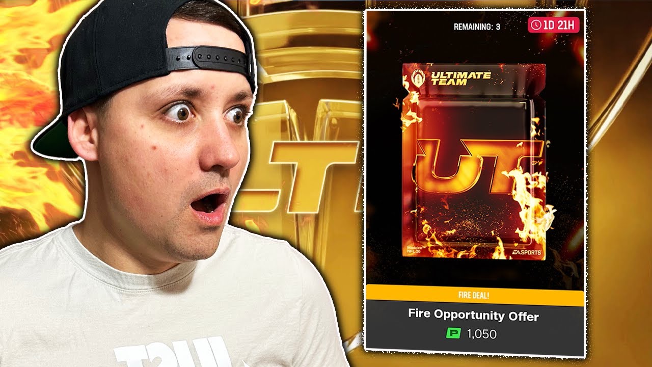 LTD! Я открыл 3 набора Fire Opportunity Pack и заработал монеты! Madden 26