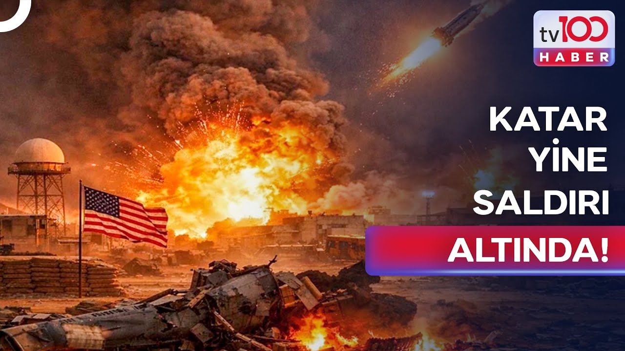İran Katar'daki ABD Üssüne Dronla Saldırdı! | tv100 Haber