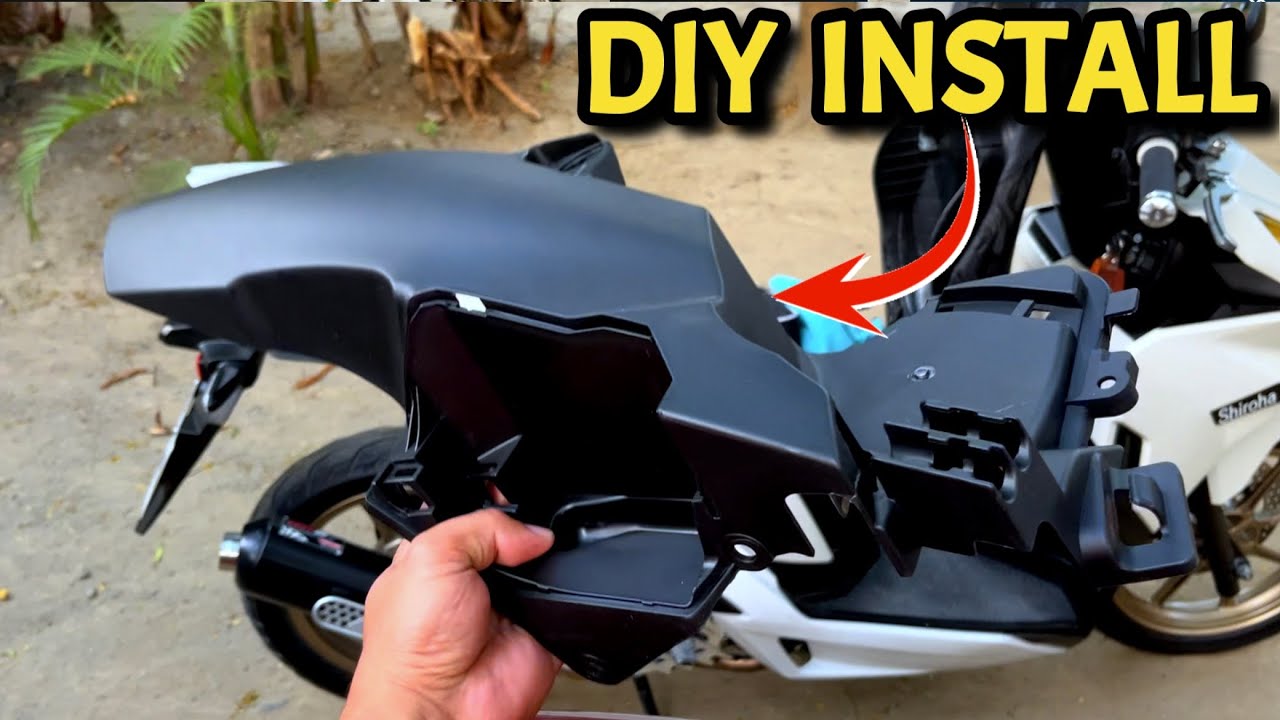 OEM Tire Hugger Installation Tutorial | Moto Arch