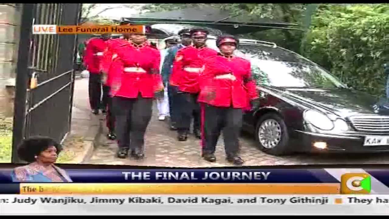 Mama Lucy Kibaki Body Leaves Lee Funeral Home #RIPMamaLucy