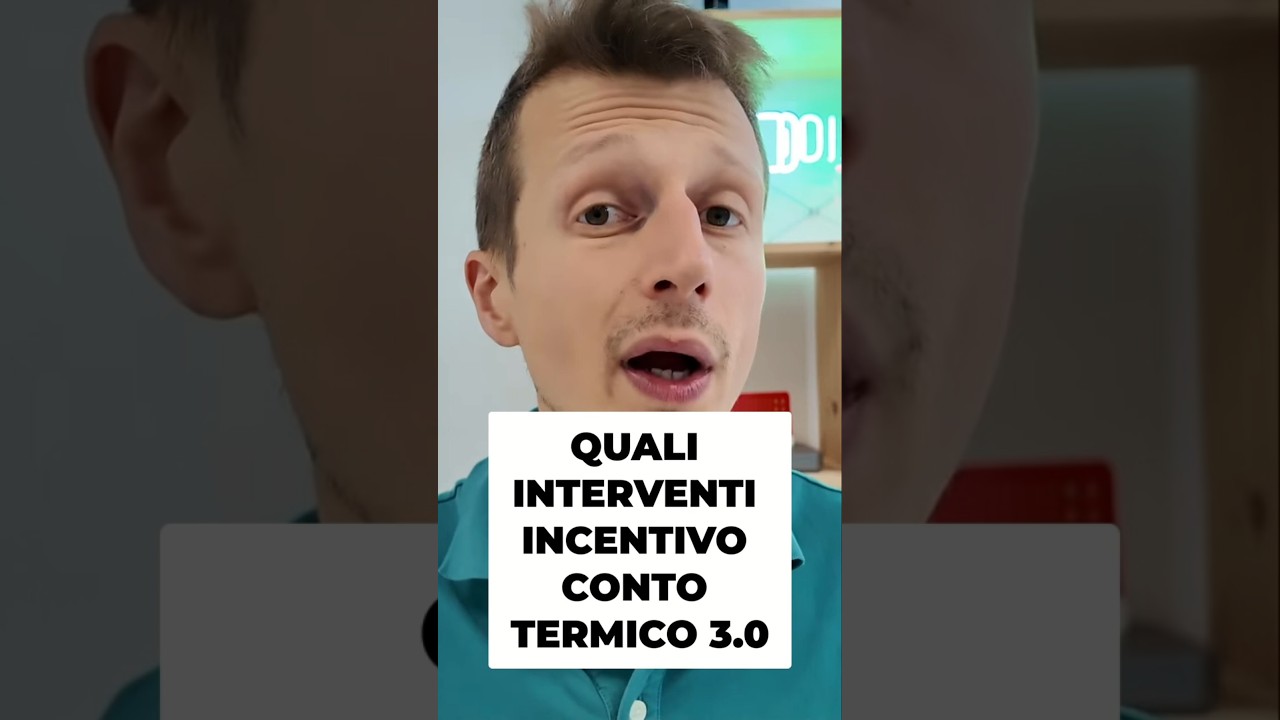 Conto Termico 3.0: Interventi Incentivabili e Novit&agrave;! #shorts