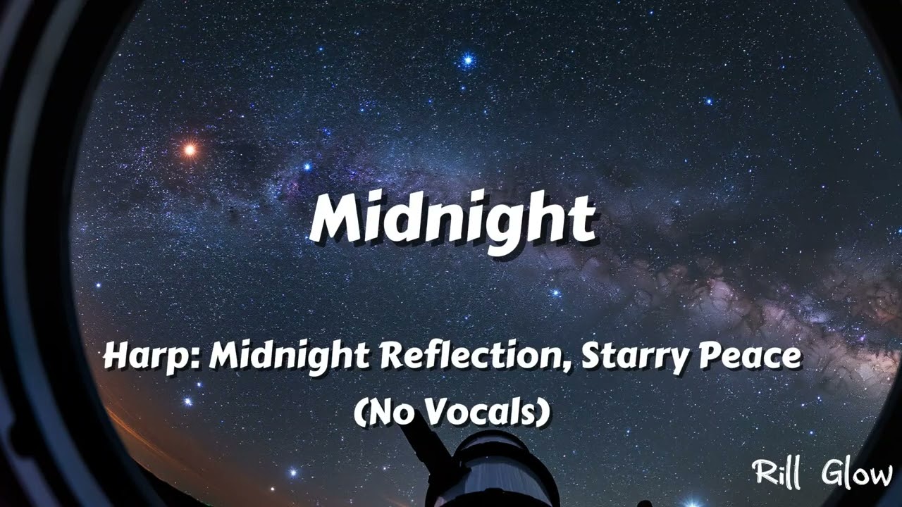 Harp: Midnight Reflection, Starry Peace (No Vocals)