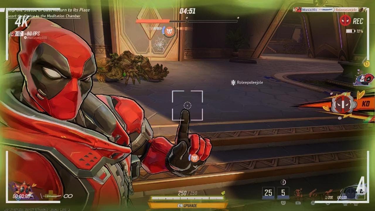 Marvel Rivals Colonel Deadpool MVP