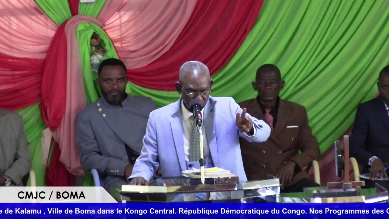 CMJC, DIMANCHE LE 15/02/2026/ THEME : LE DEBUT ET LA FIN DU TEMPS DES NATIONS/ FR KINKELA NASINA