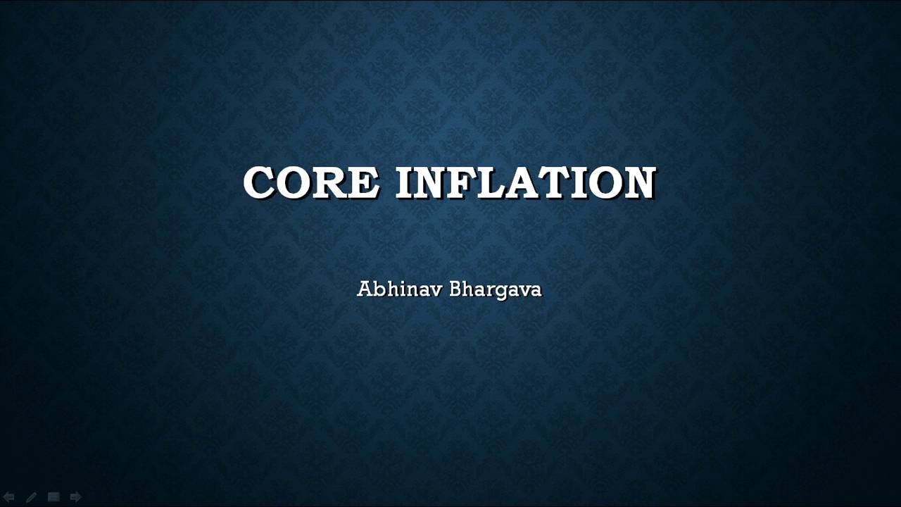What is Core Inflation? Understand in 70 secs