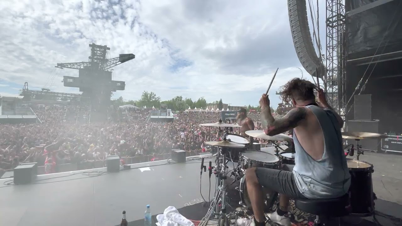 Leon Stiller Drum Cam - Any Given Day - Arise Live at Full Force 22