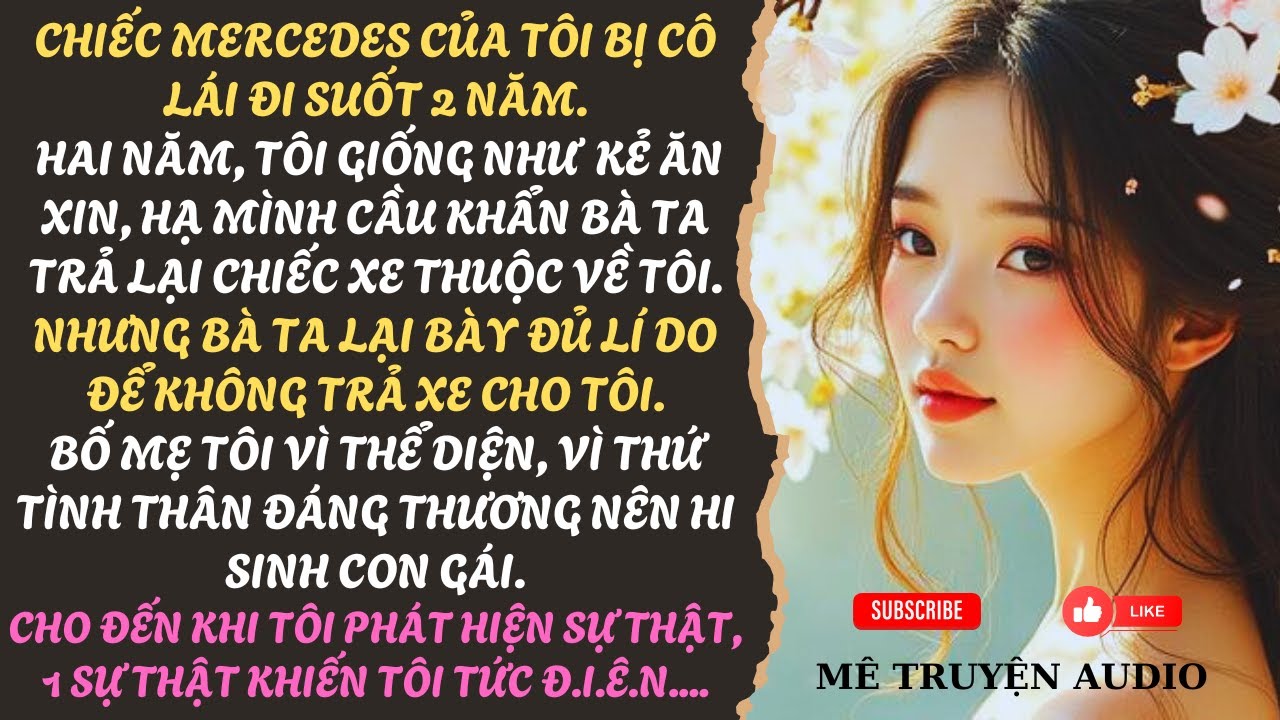 CÔ RUỘT KHÔNG CHỈ  C.ƯỚP XE CỦA TÔI, BÀ TA CÒN MUỐN HỦY HOẠI TÔI, BÀ TA VÀ BA MẸ TÔI PHẢI TRẢ GIÁ
