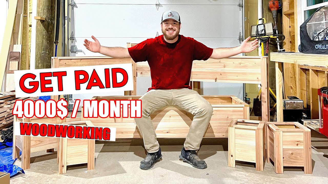 Woodworking Side Hustle – $4,000/Month (Free Plans!)