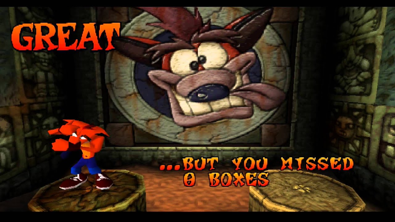 Crash Bandicoot 1 [Playthrough- Walkthrough] Completo 100% [PS1] HD [Todos los niveles y Gemas]