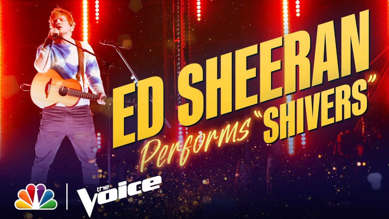 Mega Mentor Ed Sheeran Performs 
