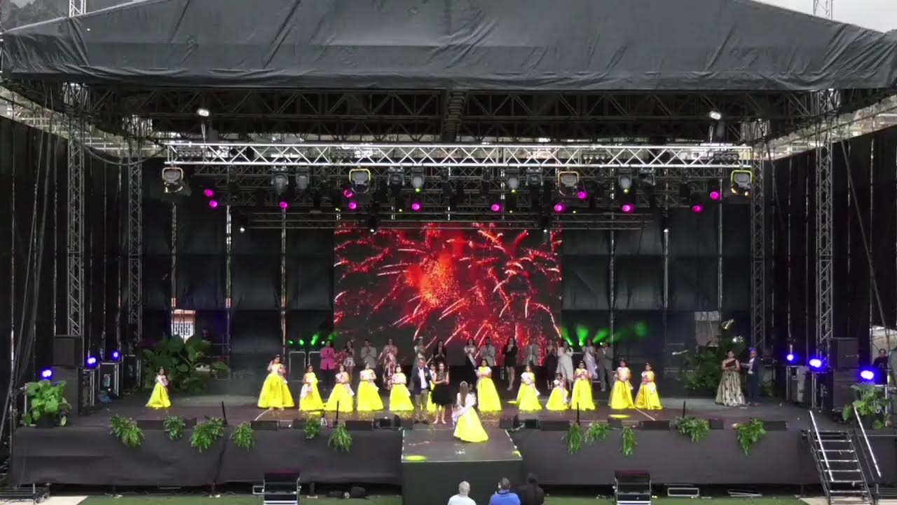 Gala de Elección de la Reina Infantil de las Fiestas Lustrales de Vallehermoso