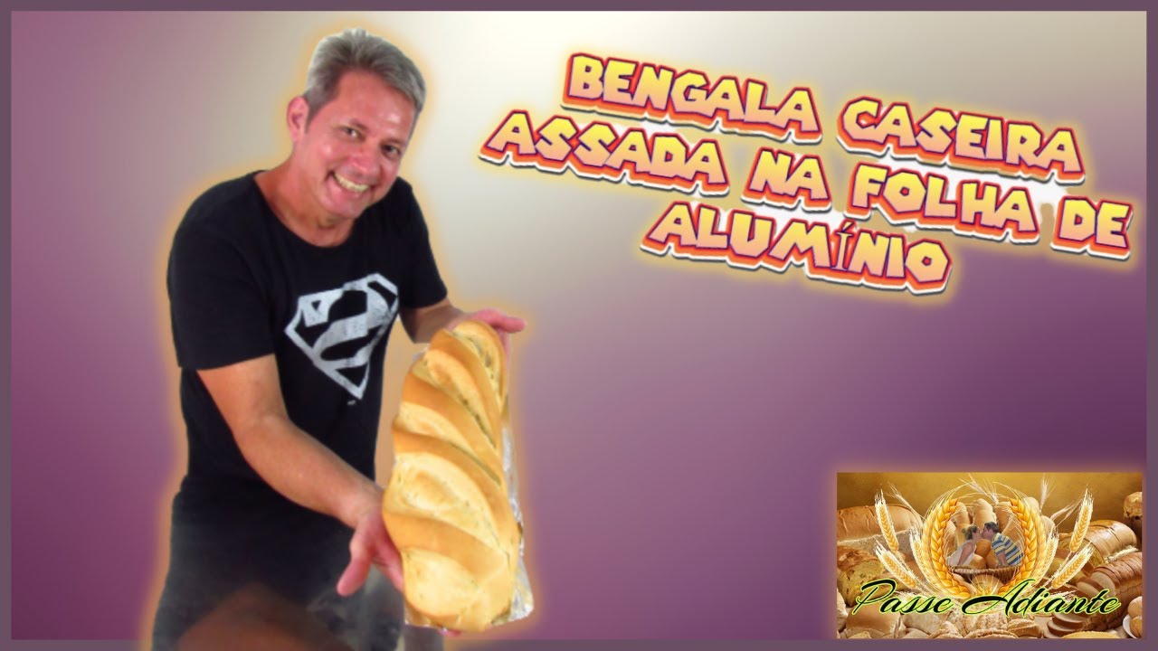 BENGALA CASEIRA ASSADA NA FOLHA DE ALUMÍNIO