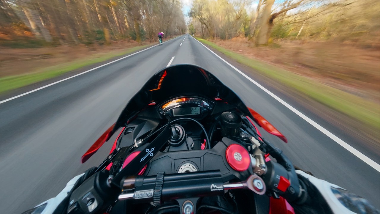Aggressive Ride on a Ninja ZX-10R | Cinematic 4K Experience