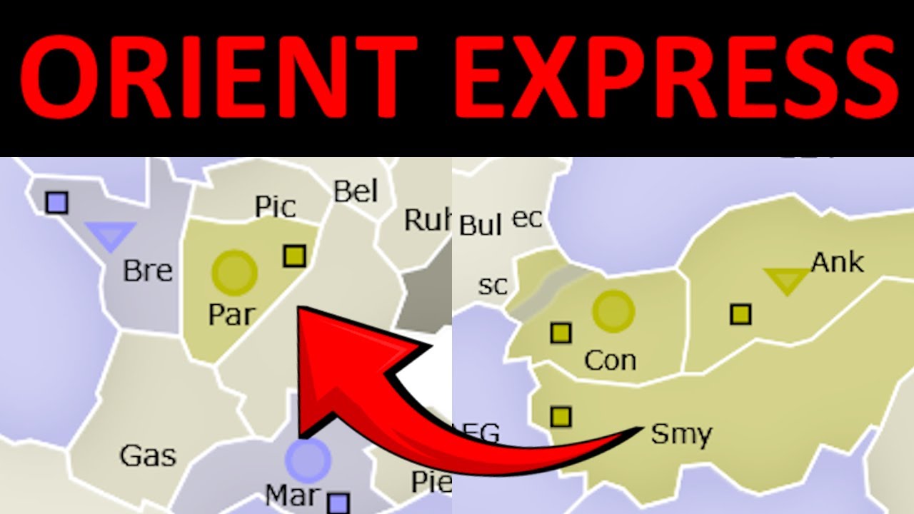 Can I Convoy from Turkey to Paris? (Diplomacy board game)
