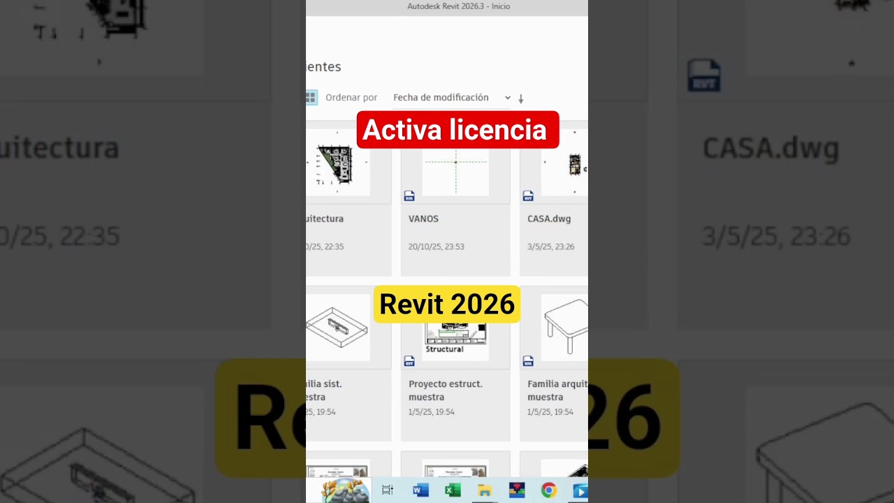 Activar licencia de Revit 2026.     #anpercy #Revit #autodesk