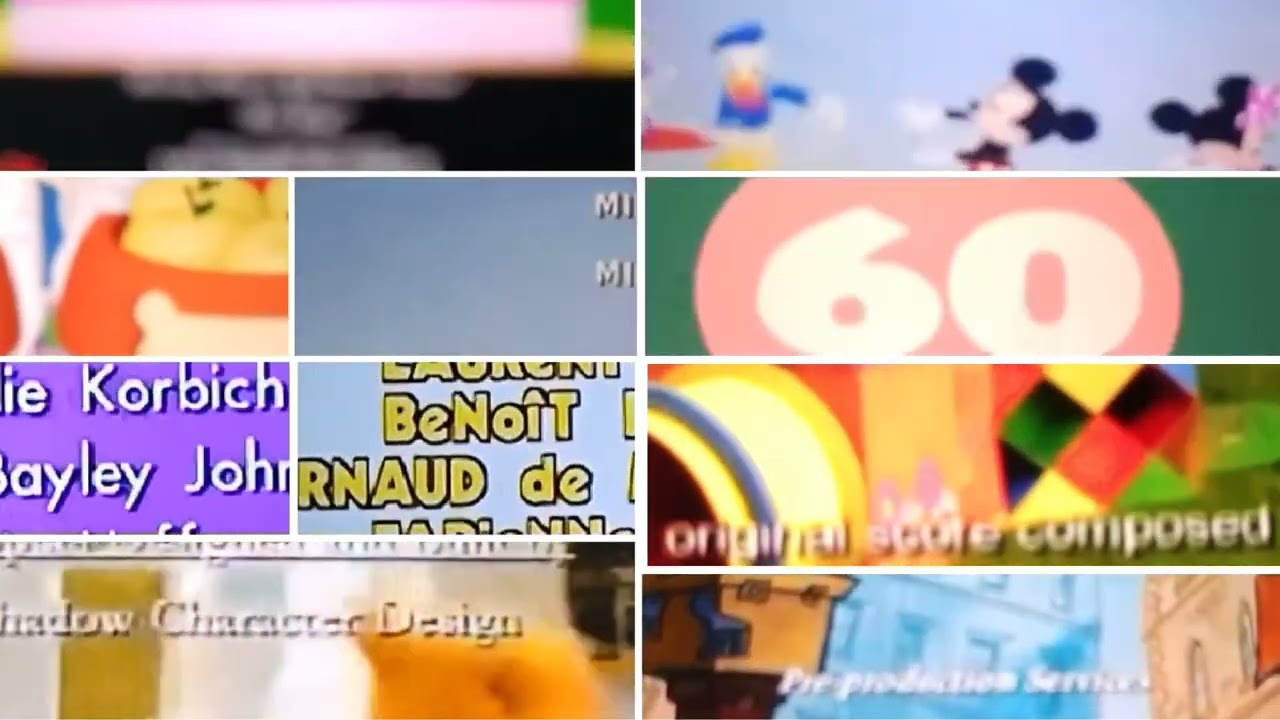 OOTB, TBOP, PB&JO, RPO, Bear In The Big BLUE House, Madeline & Mickey Mouse Clubhouse Cr&eacute;dits Remix