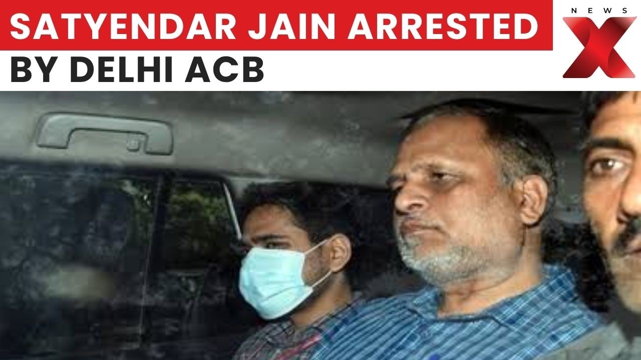 Satyendar Jain Arrested! Delhi ACB Cracks Down In Major DJB Tender Probe