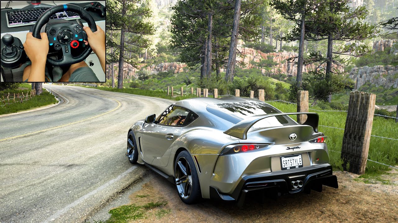2020 Toyota Supra GR - Forza Horizon 5 | Logitech g29 gameplay