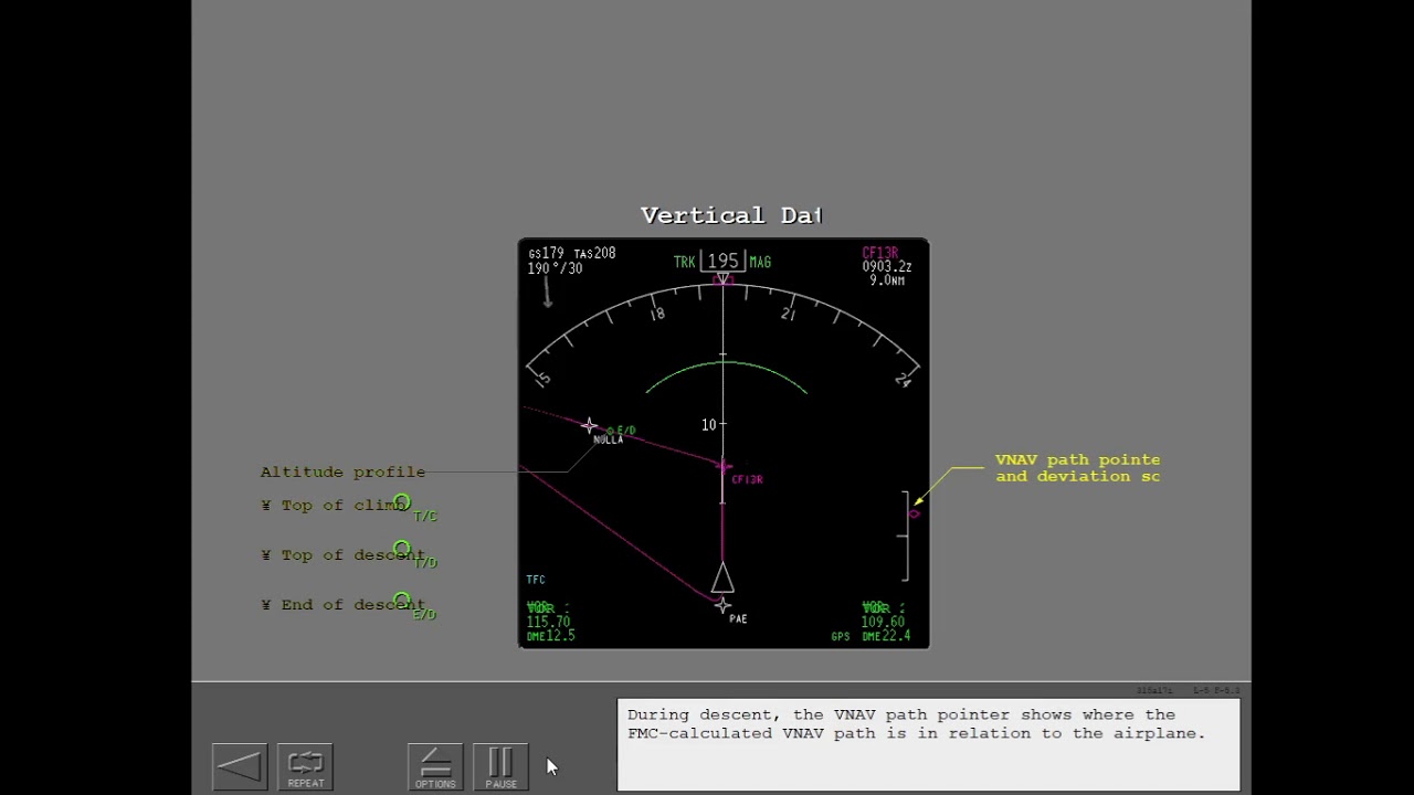 10. Boeing 737NG - Map and Plan Mode