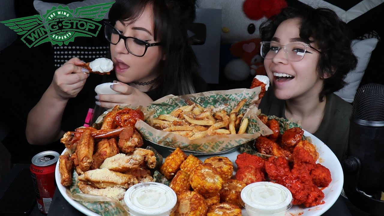 WINGSTOP MUKBANG | 35 КРЫЛЬЕВ | КУЛИНАРНОЕ ШОУ