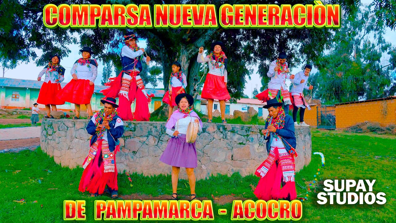 comparsa nueva generación de Pampamarca - Acocro -   Carnavales 2025 (CORONA VIRUS)
