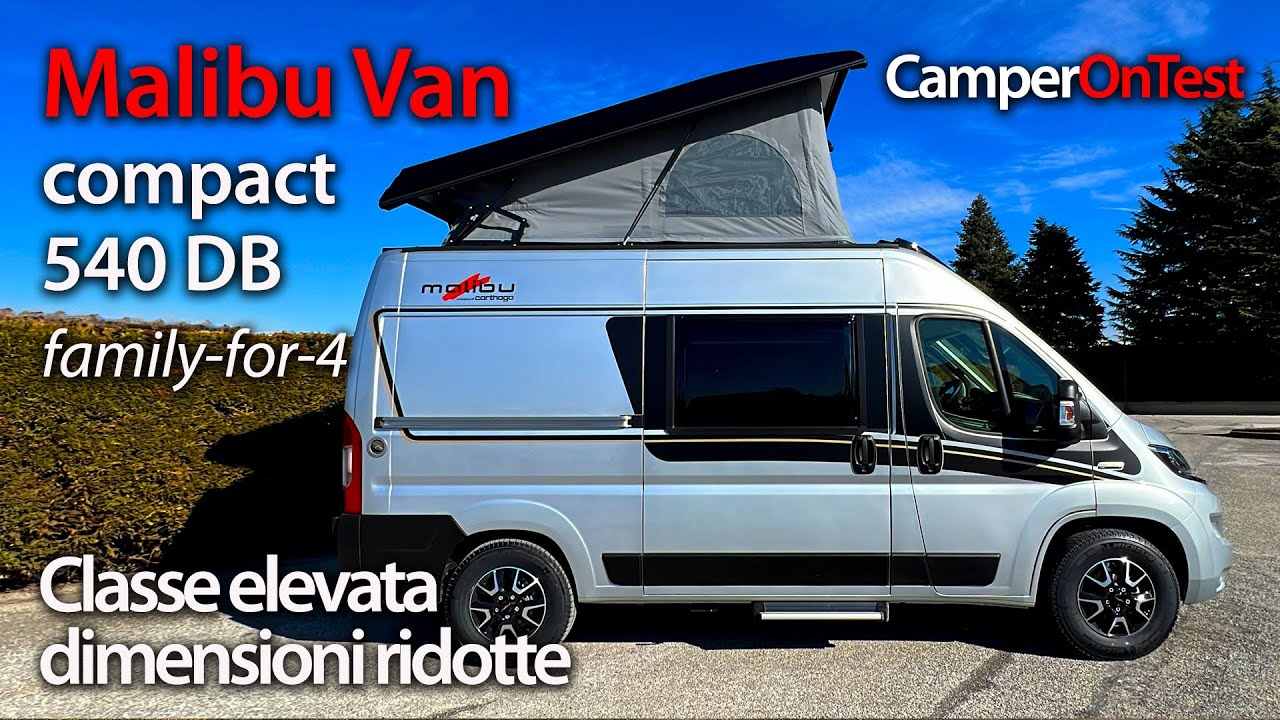 Malibu van compact 540 DB family-for-4: van di Classe elevata e dimensioni ridotte