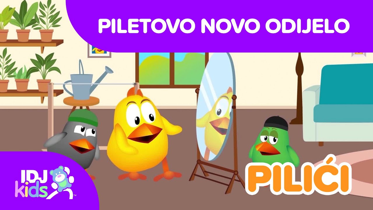 PILETOVO NOVO ODIJELO // CRTANI FILM // @IDJKidsHR