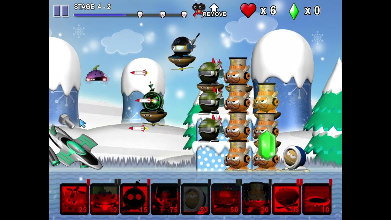 Mini Robot Wars Remastered Mod by MaryOfGold (Glacier Land, The Revenge) 4-1 to M18