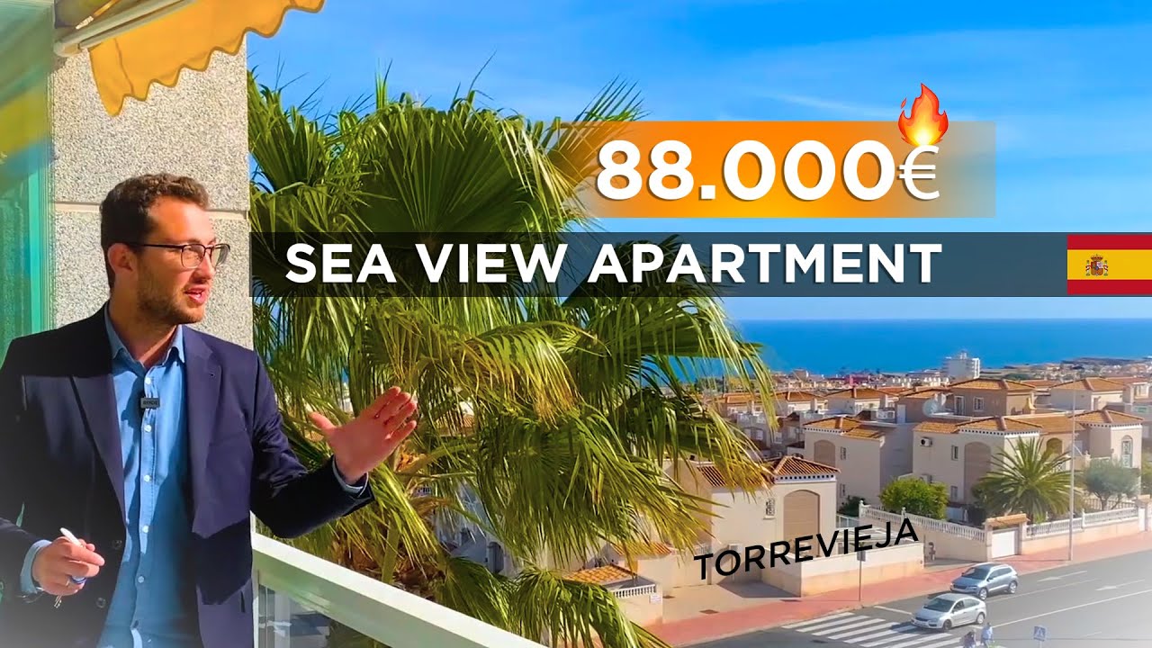 Hot offer 🔥 Sea view property in Spain 🌴 Apartment in Torrevieja with sea views on the Costa Blanca