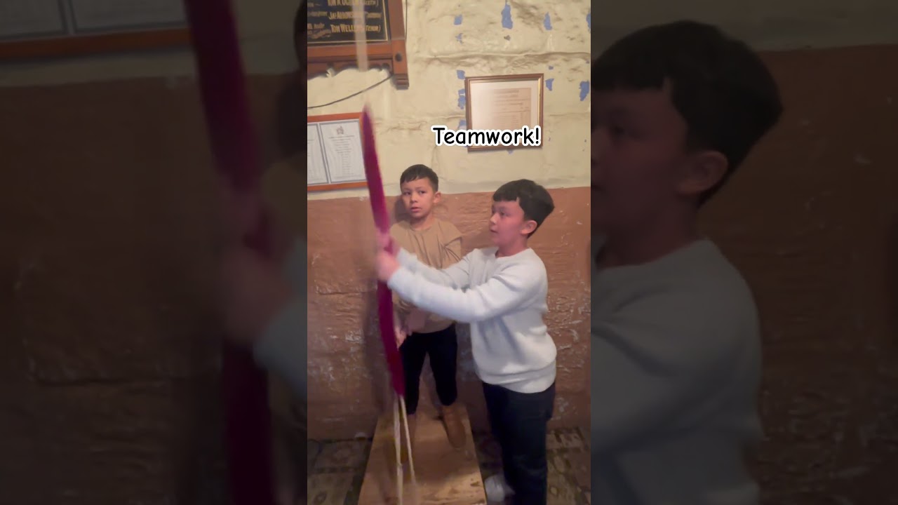 Teamwork ringing the Tenor!