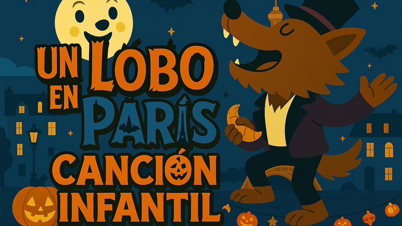 🌕🐺 Un Hombre Lobo en París 🎃 Canciones Infantiles Halloween ✨ | Canta Cuentos Infantiles 🌟🎶