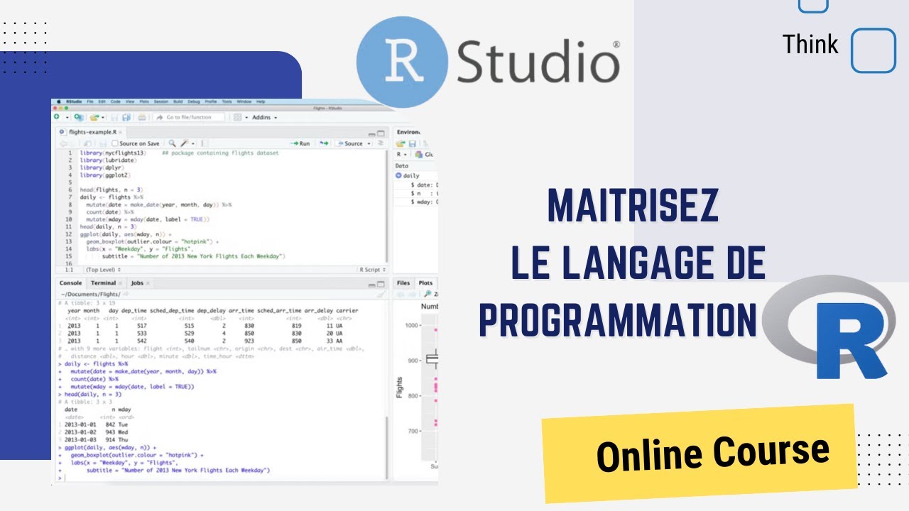 Apprendre le langage R : Formation Compl&egrave;te pour D&eacute;butants (2026)