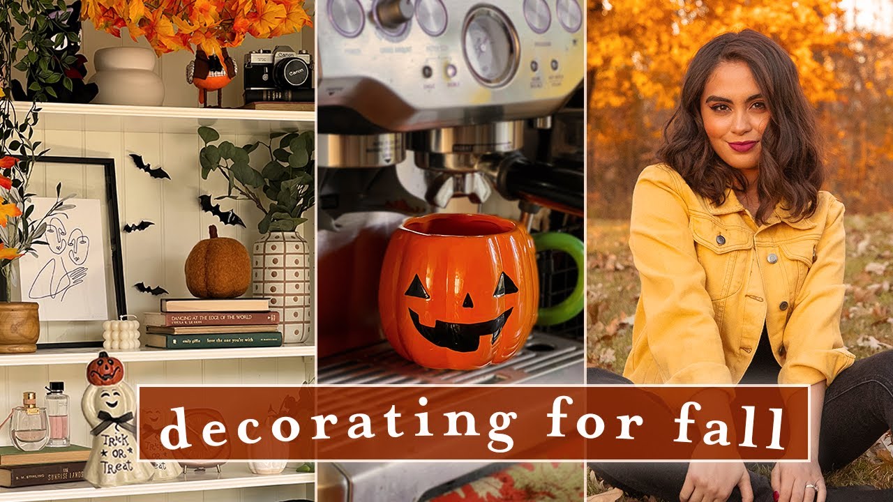 decorate for FALL with me!! 🎃 🍂  *all the cozy autumnal vibes*