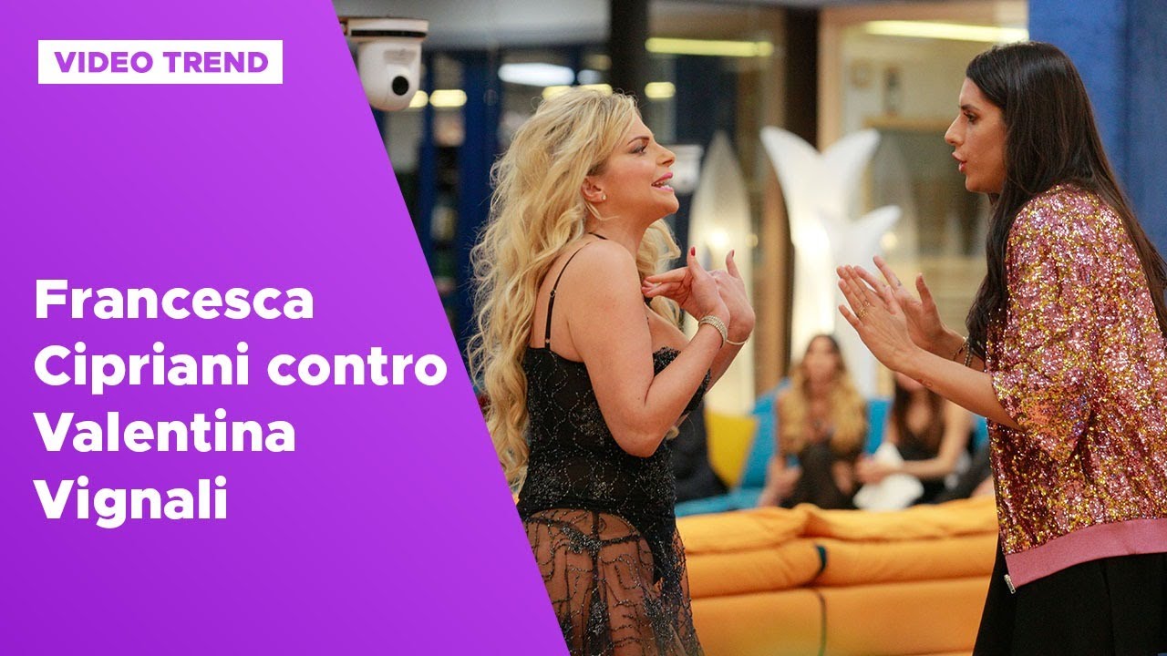 Francesca Cipriani contro Valentina Vignali