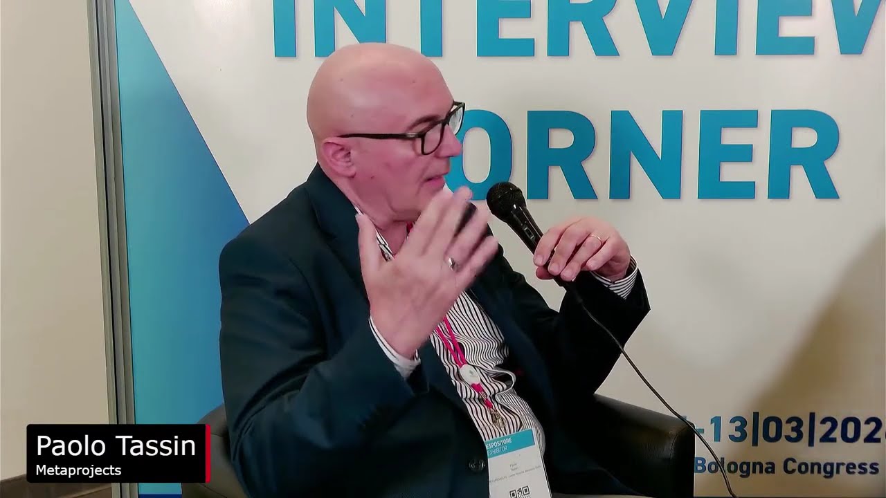 Live da Dronitaly 2026 - Intervista a Paolo Tassin - Metaprojects