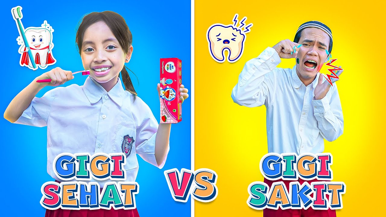 LEIKA PANIK, TOMPEL SAKIT GIGI 😭 DIBAWA KE DOKTER GIGI ANAK-ANAK