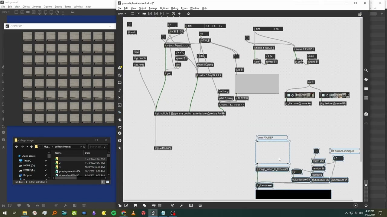 max/msp/jitter jit.gl.multiple part 2