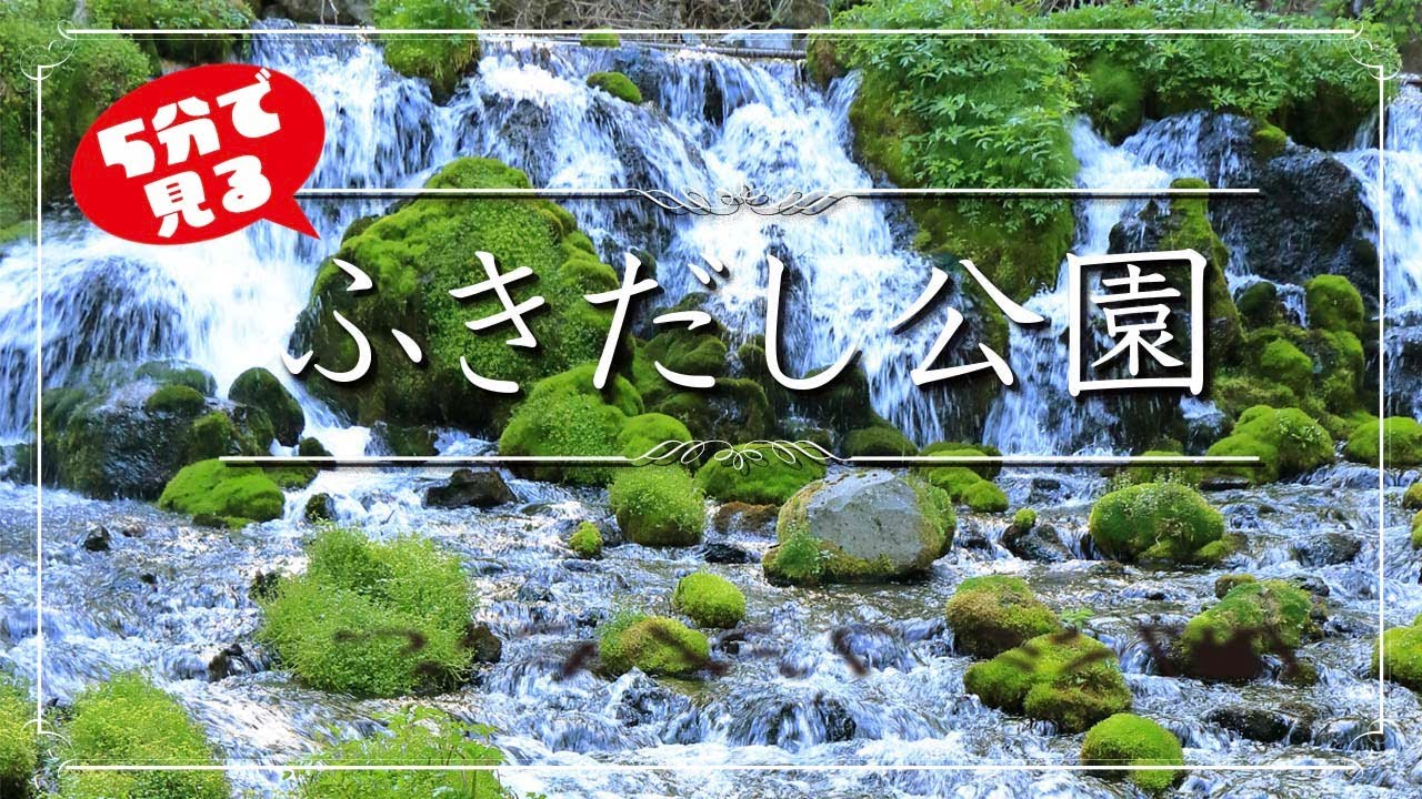 5分で見るふきだし公園【4K撮影】#ふきだし公園　#京極町