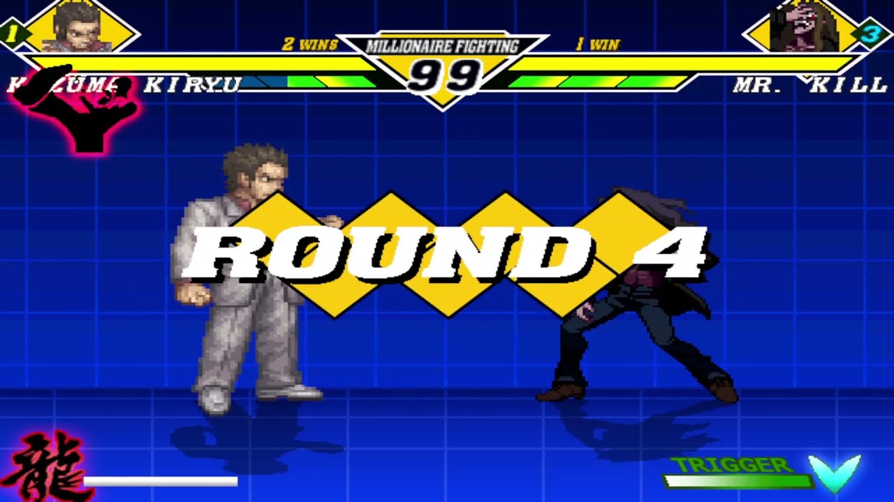 mugen 1.1 cvs kazuma kiryu vs mr kill