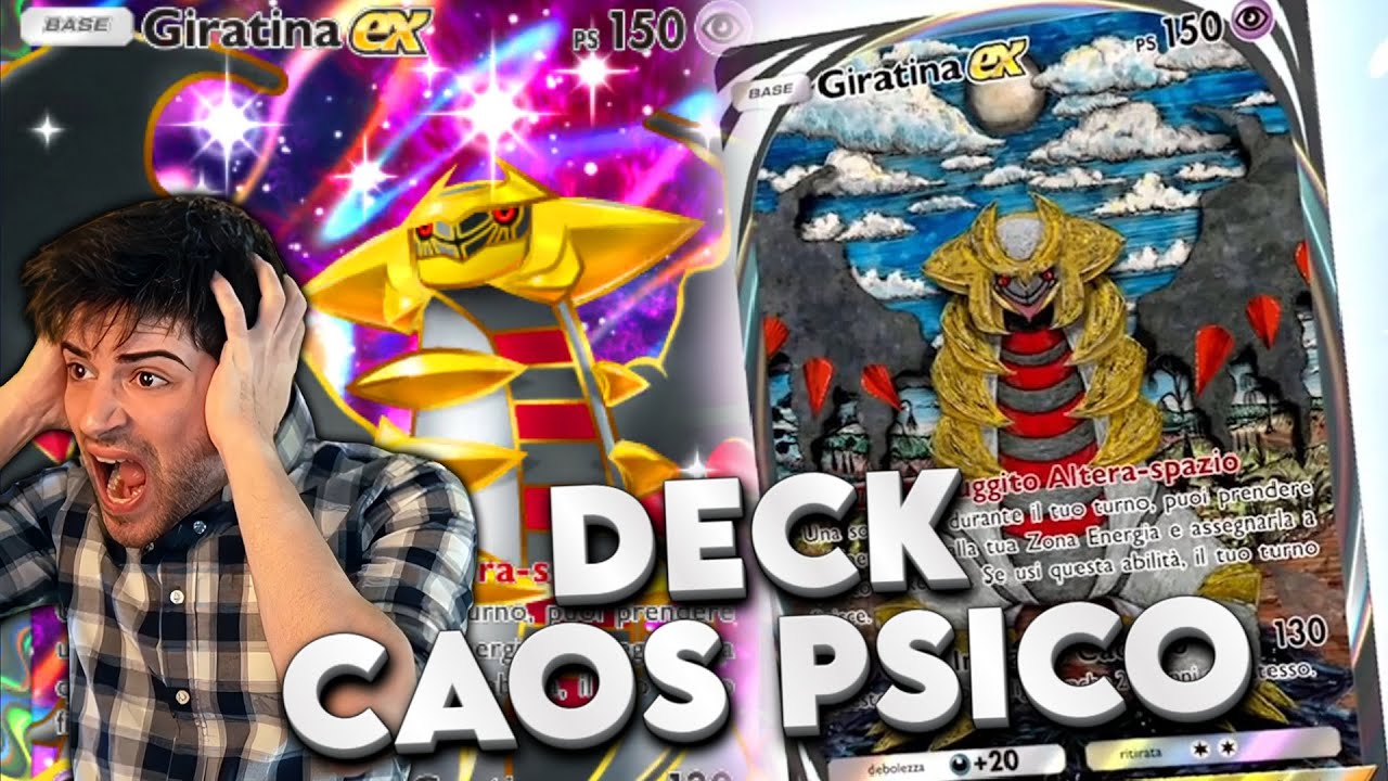 🥇 GIRATINA EX IMMERSIVE è UN MOSTRO!!😱 il SUO DECK ha POWER CREEPATO il GIOCO? | POKEMON POCKET ITA