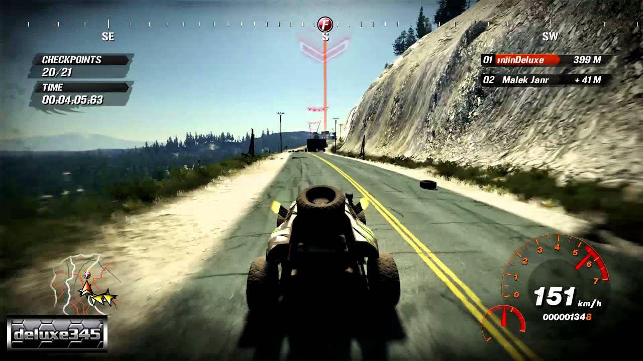 Fuel Video Game Gameplay (PC HD)