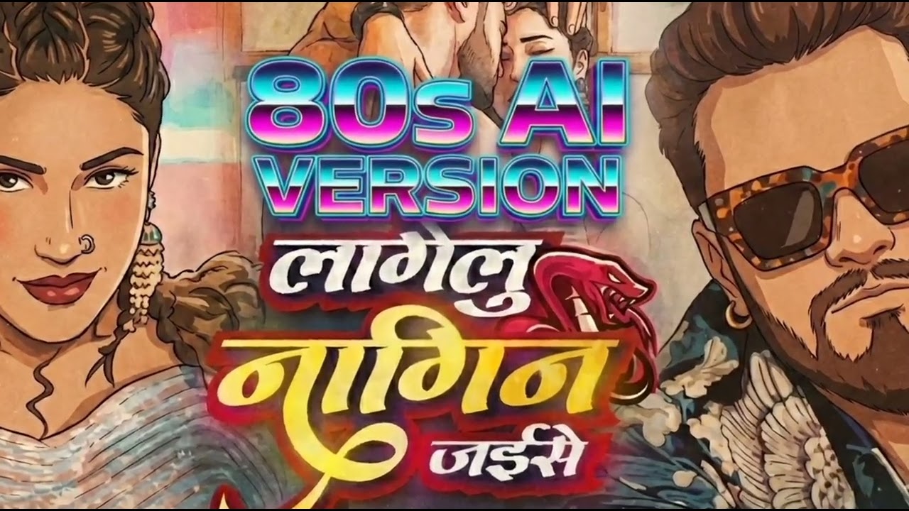 Lagelu Naagin Jaisan (80s AI Version) Khesari lal, Samita Giri | AI Song 