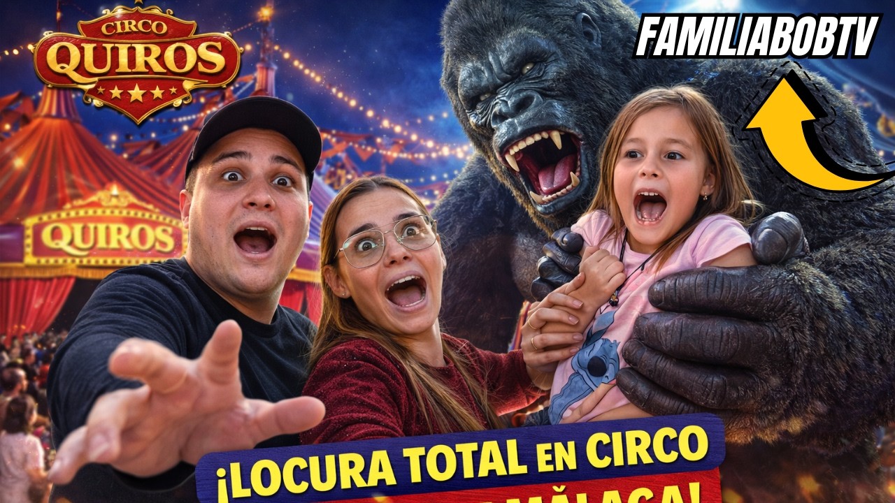 ASÍ FUE EL IMPRESIONANTE SHOW del CIRCO QUIRÓS en MÁLAGA 😱 ¡King Kong incluido! 🎪
